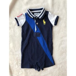 ポロラルフローレン(POLO RALPH LAUREN)のポロラルフローレン　ロンパース　6M（70センチ）(ロンパース)