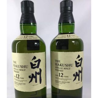 サントリー(サントリー)の白州12年　700ml 2本セット(ウイスキー)