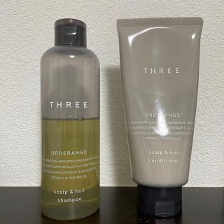 スリー(THREE)のTHREE シャンプー コンディショナー(シャンプー/コンディショナーセット)