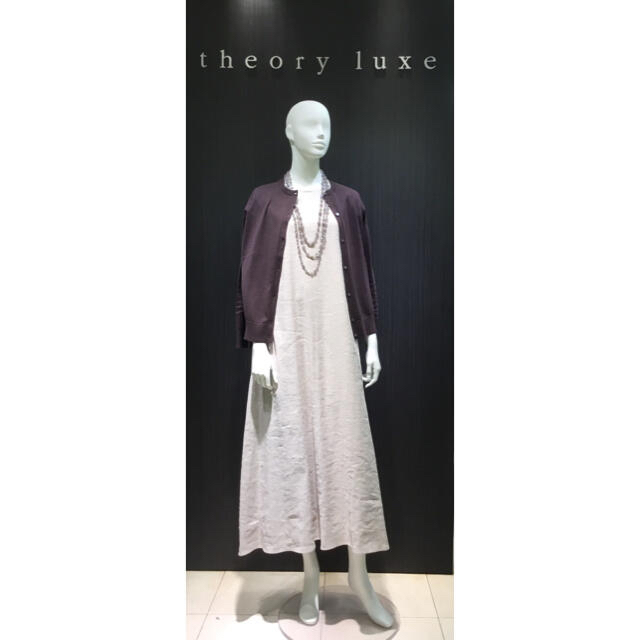 Theory luxe(セオリーリュクス)のTheory luxe 19ss リネンマキシ丈ワンピース レディースのワンピース(ロングワンピース/マキシワンピース)の商品写真