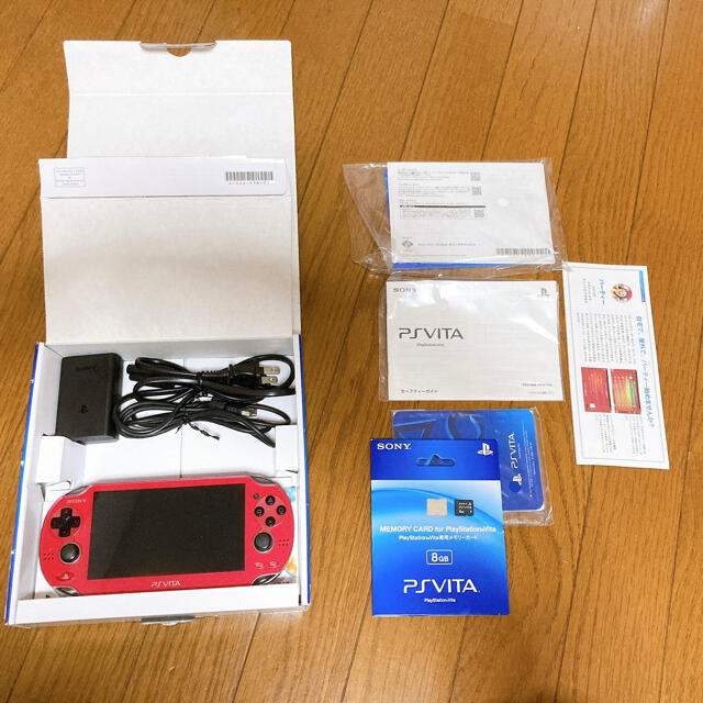 【箱あり】PSVITA レッド