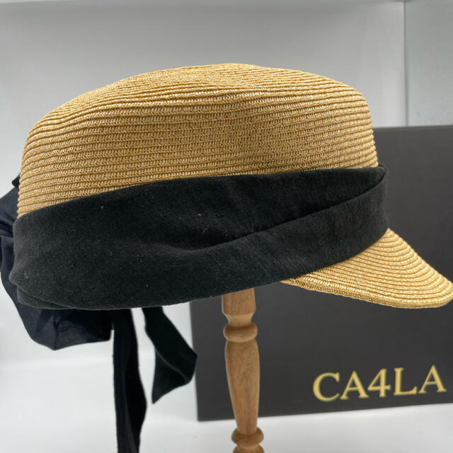 試着のみ】CA4LA カシラ 風の方向 リボン 帽子 ハット 試着のみ】CA4LA カシラ 風の方向 リボン 帽子 ハット