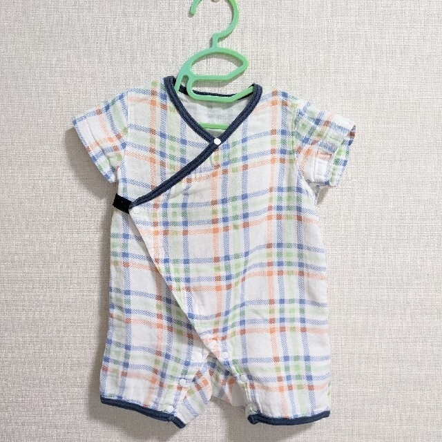 Combi mini(コンビミニ)の【ふう様専用】コンビミニ ベビさらオール 70 キッズ/ベビー/マタニティのベビー服(~85cm)(ロンパース)の商品写真