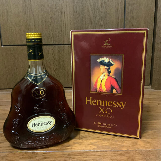 Hennessy(へネシー) X.O 金キャップ クリアボトル未開封 700ml