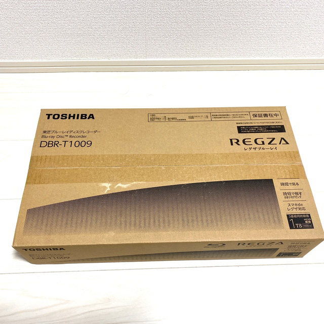 東芝　REGZA ブルーレイレコーダー　DBR-T1009