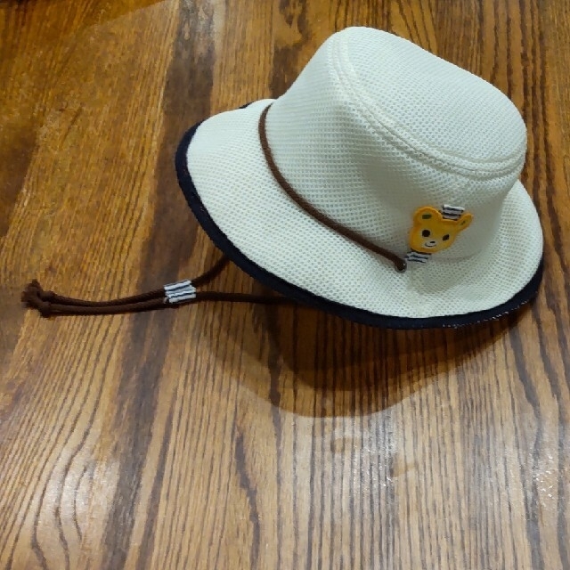 mikihouse(ミキハウス)のMIKI HOUSE　帽子　夏　メッシュ　カウボーイ　４８ キッズ/ベビー/マタニティのこども用ファッション小物(帽子)の商品写真