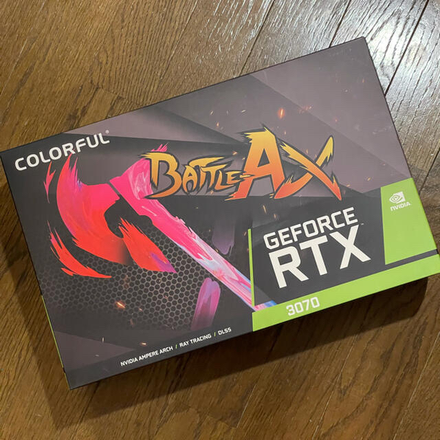 新品No LHR GeForceRTX3070 Colorful RTX3070PCパーツ