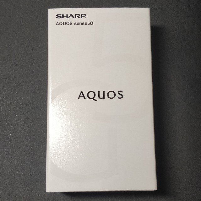 AQUOS sense5G 新品 (DSDV対応)スマートフォン本体