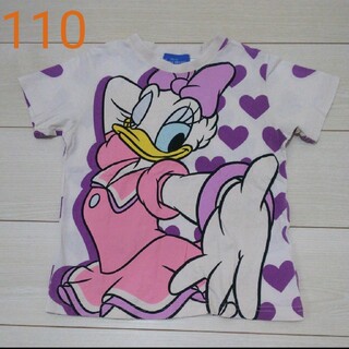 ディズニー(Disney)のデイジー半袖シャツ 110(Tシャツ/カットソー)