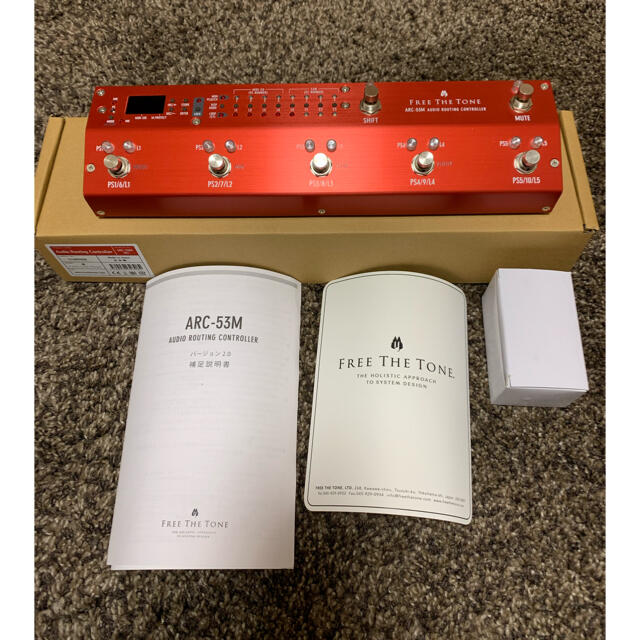 Free The Tone ARC-53M (RED) ver.2.0 玄関先迄納品 aleksandra-urman.ch