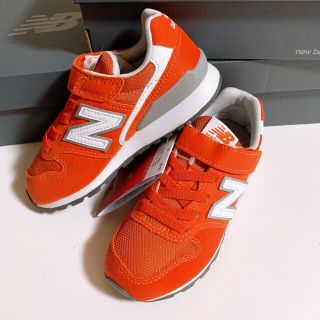 ニューバランス(New Balance)の18.5 新品　ニューバランス　スニーカー　996 オレンジ　キッズ　(スニーカー)