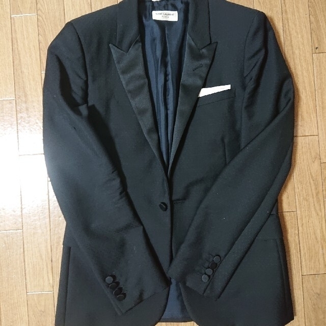 約415ｃｍ袖丈saint laurent paris サンローラン スモーキング 48