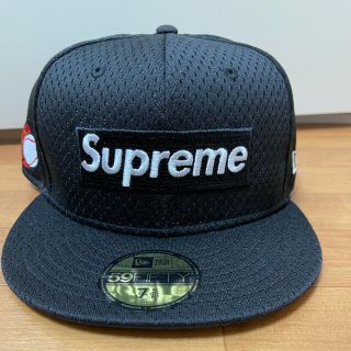 シュプリーム(Supreme)のSupreme 18ss MESH BOX LOGO NEW ERA  60.6(キャップ)