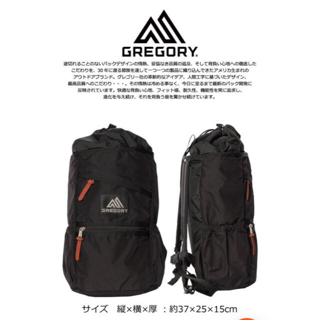 Gregory(グレゴリー)のGREGORYリュックサック レディースのバッグ(リュック/バックパック)の商品写真