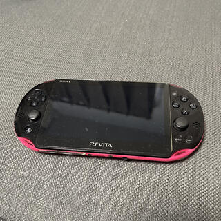 プレイステーションヴィータ(PlayStation Vita)のPlayStation Vita Wi-Fiモデル ピンク/ブラック (携帯用ゲーム機本体)