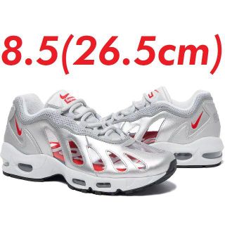 シュプリーム(Supreme)のSupreme Nike Air Max 96 Silver 8.5 26.5(スニーカー)