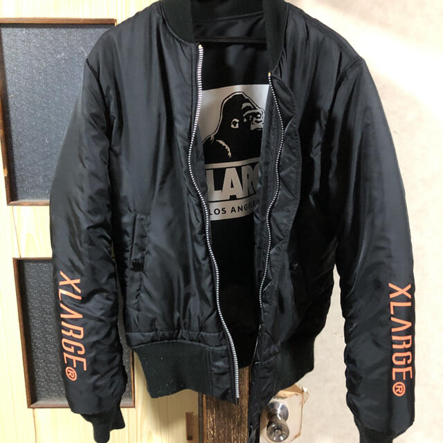 XLARGE(エクストララージ)のX-LARGE×ALPHA INDUSTRIES コラボ MA-1ジャケット メンズのジャケット/アウター(フライトジャケット)の商品写真