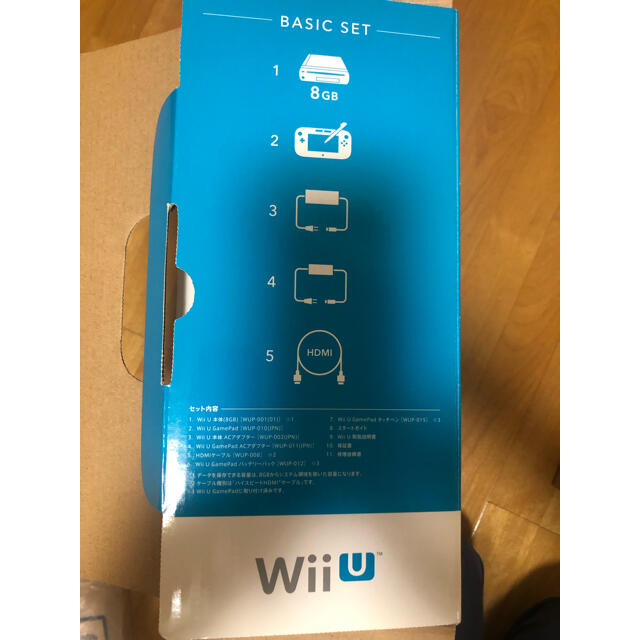 任天堂(ニンテンドウ)のNintendo Wii U WII U ベーシックセット エンタメ/ホビーのゲームソフト/ゲーム機本体(家庭用ゲーム機本体)の商品写真