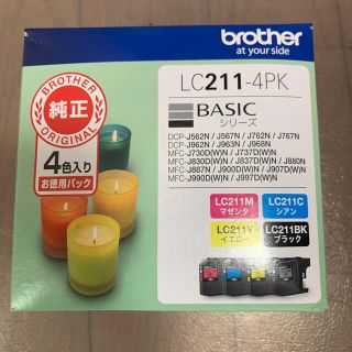 ブラザー(brother)のLC211-4PK ブラザーインク(PC周辺機器)