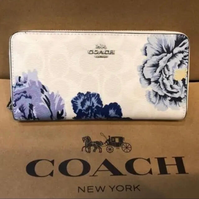 COACH(コーチ)のCOACH コーチ 長財布　シグネチャー　花柄　新作人気！ レディースのファッション小物(財布)の商品写真