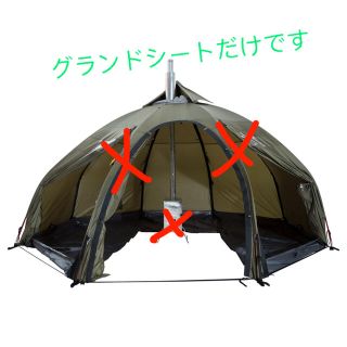 HILLEBERG - ヘルスポート バランゲルドーム8-10人用フロアー グランド