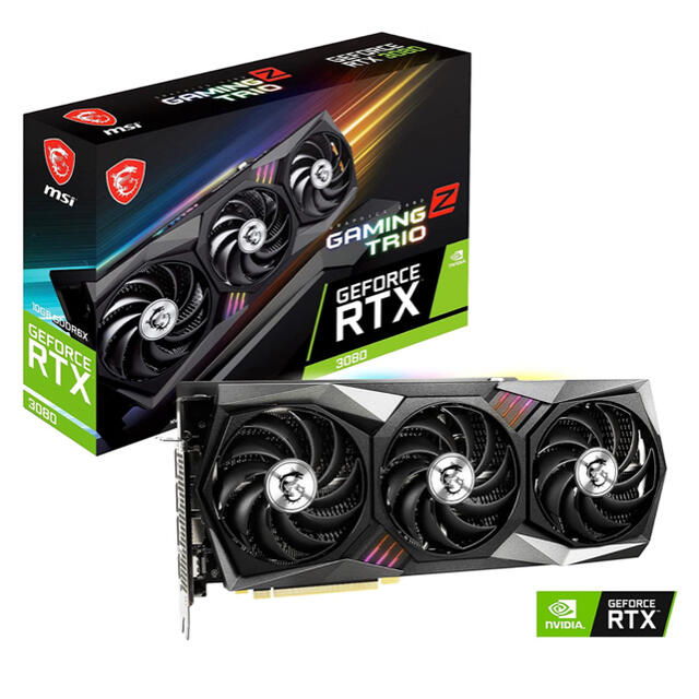 新品未開封　MSI RTX3080  グラフィックボードPCパーツ