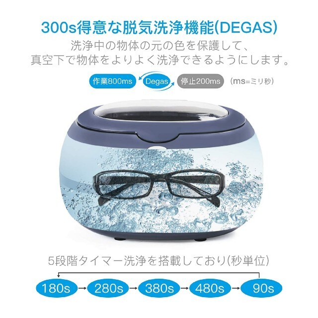 新品！超音波洗浄器、何でも洗えます！ 2