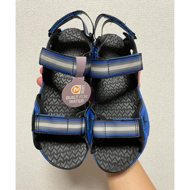 MERRELL(メレル)の「22センチ」メレル MERRELL ハイドロ  BLaze子供靴　青 キッズ/ベビー/マタニティのキッズ靴/シューズ(15cm~)(サンダル)の商品写真