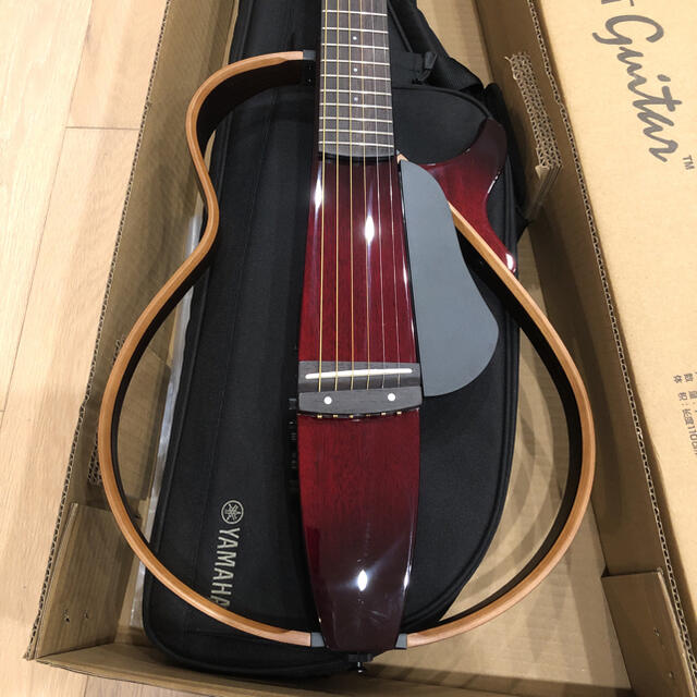 YAMAHA ヤマハ サイレントギター SLG200S CRB 弦高低いです