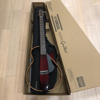 ヤマハ(ヤマハ)のYAMAHA ヤマハ　サイレントギター　SLG200S  CRB  弦高低いです(アコースティックギター)