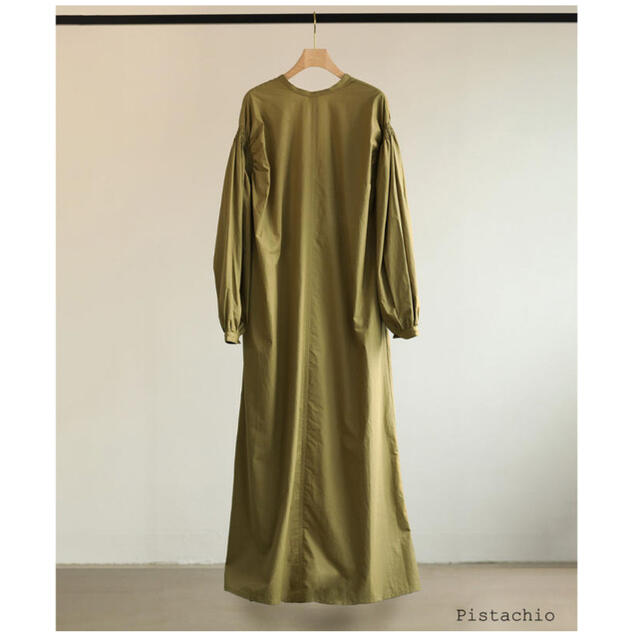 伊勢丹(イセタン)の[タグ付]2way Bishop Sleeves Dress pistachio レディースのワンピース(ロングワンピース/マキシワンピース)の商品写真