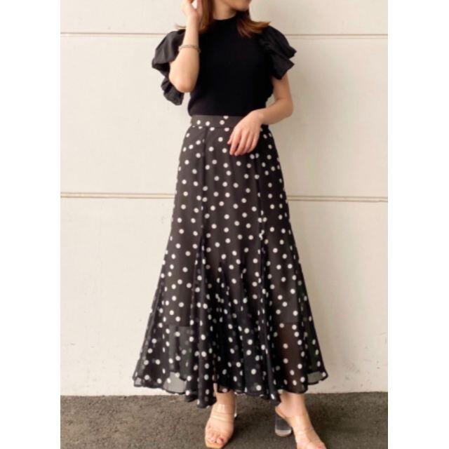 SNIDEL - スナイデル❣️完売❣️ヘムフレアプリントスカート