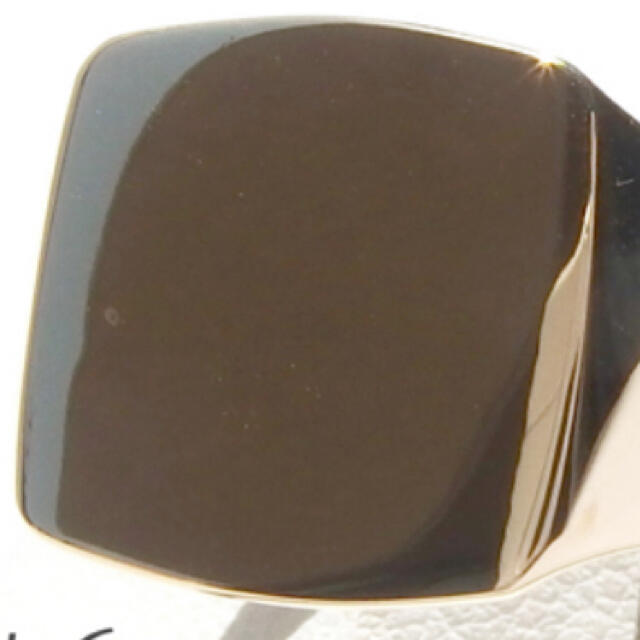 k18 印台　リング　16号 メンズのアクセサリー(リング(指輪))の商品写真