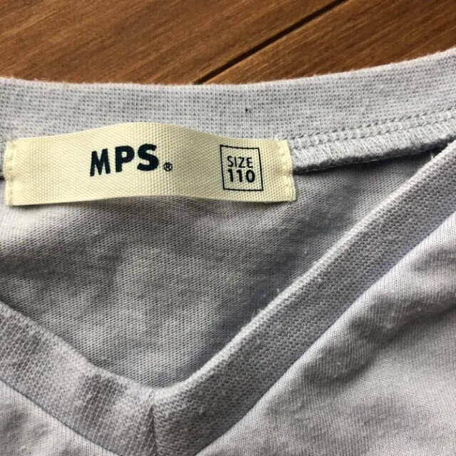 MPS(エムピーエス)のTシャツ110 キッズ/ベビー/マタニティのキッズ服女の子用(90cm~)(Tシャツ/カットソー)の商品写真