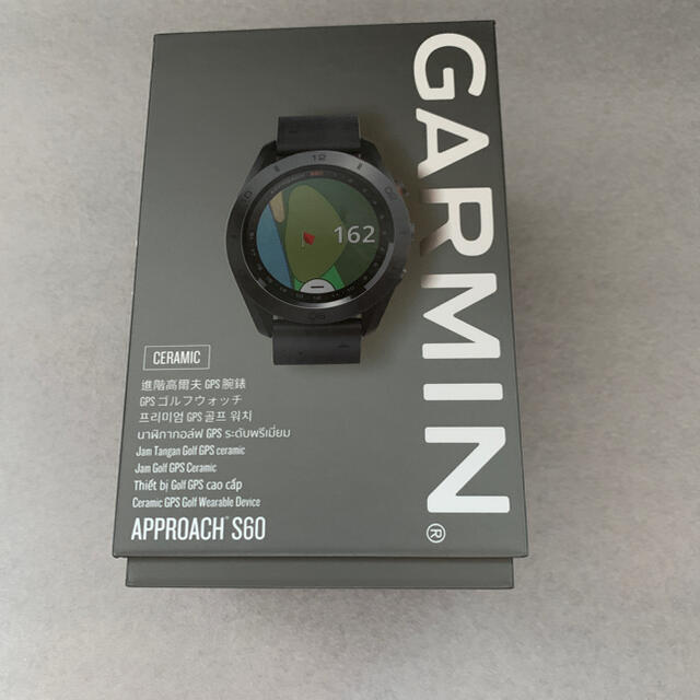 ガーミン APPROACH S60 プレミアム セラミック - ランニング ガーミン APPROACH S60 プレミアム セラミック - ランニング