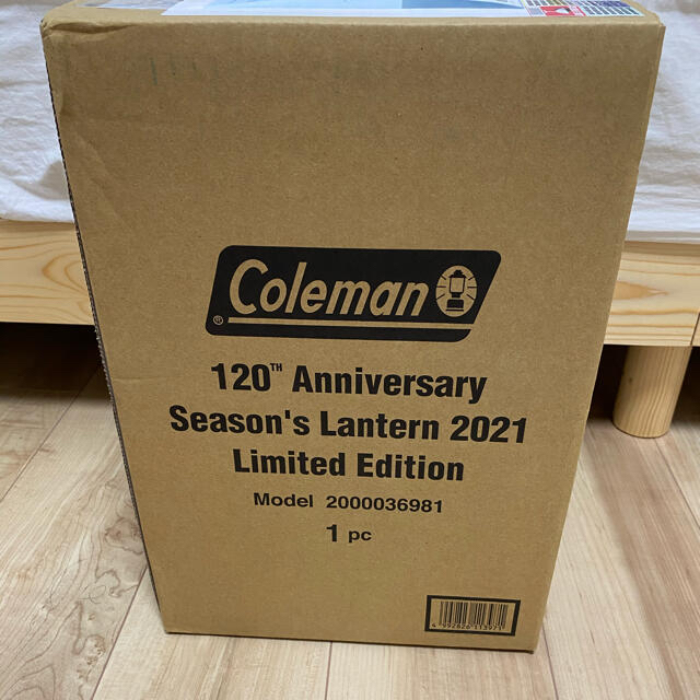 コールマン ランタン Coleman 2021年 120周年記念約７時間１５時間タンク容量