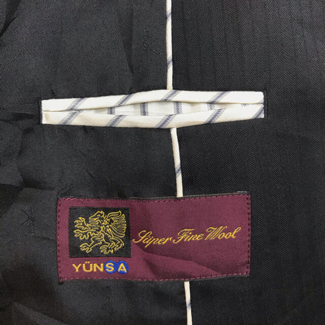 【高級YUNSA生地】Lサイズ 組曲 スーツ テーラードジャケット 1つボタン