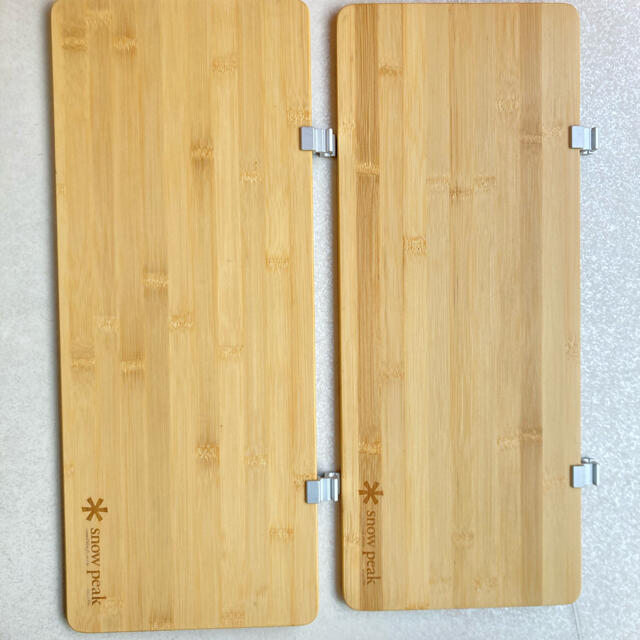スライドトップロングハーフ竹 2枚セット テーブル/チェア