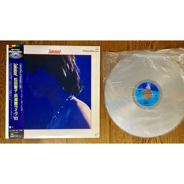 Pioneer(パイオニア)のレーザーディスク※松田聖子1983年武道館コンサート エンタメ/ホビーのDVD/ブルーレイ(ミュージック)の商品写真