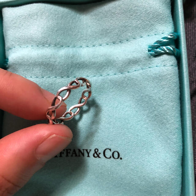 Tiffany & Co.(ティファニー)の【最終値下げ】ティファニー　インフィニティー　リング　11号 レディースのアクセサリー(リング(指輪))の商品写真