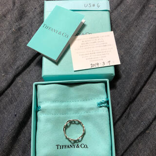 ティファニー(Tiffany & Co.)の【最終値下げ】ティファニー　インフィニティー　リング　11号(リング(指輪))