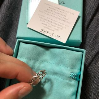 TIFFANY ヘリンボーン リング 13号 希少