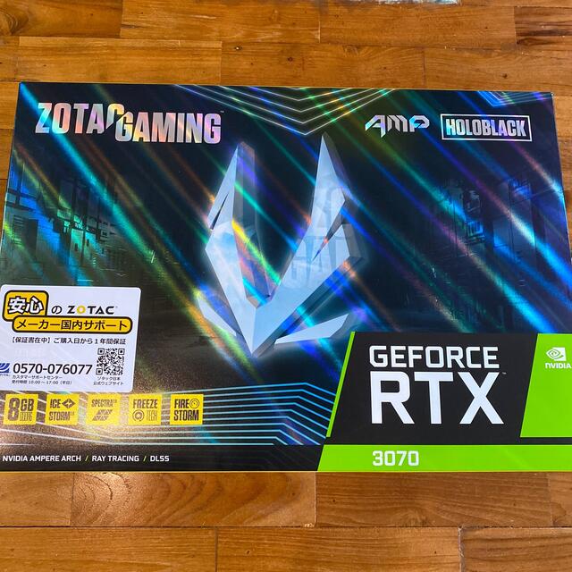 新品未開封 ZOTAC RTX 3070 AMP HOLOPC/タブレット