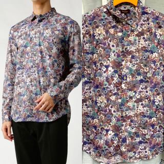 Paul Smith - ポールスミス 18ss フローラル 花柄 総柄 シャツ メンズ