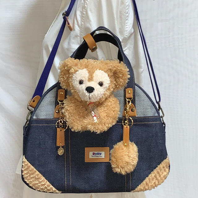 ☆ハンドメイド☆岡山デニム☆トラ猫4wayボストンバッグ