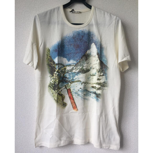 【新品未使用】beautiful people グラフィックTシャツ　山　山岳部