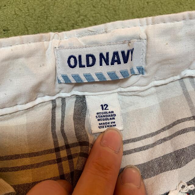 Old Navy(オールドネイビー)のOLD  NAVY  サイズ12  ハーフパンツ キッズ/ベビー/マタニティのキッズ服男の子用(90cm~)(パンツ/スパッツ)の商品写真