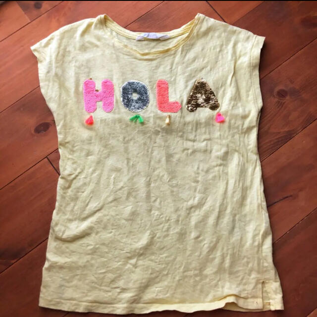 H&M(エイチアンドエム)のTシャツ120 キッズ/ベビー/マタニティのキッズ服女の子用(90cm~)(Tシャツ/カットソー)の商品写真