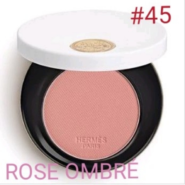 新品未使用品 ローズエルメス チーク 45 ROSE OMBRÉ