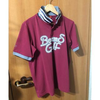 ビームス(BEAMS)の‼️美品‼️【ビームスゴルフ】メンズ ポロシャツ L 試着のみ(ウエア)